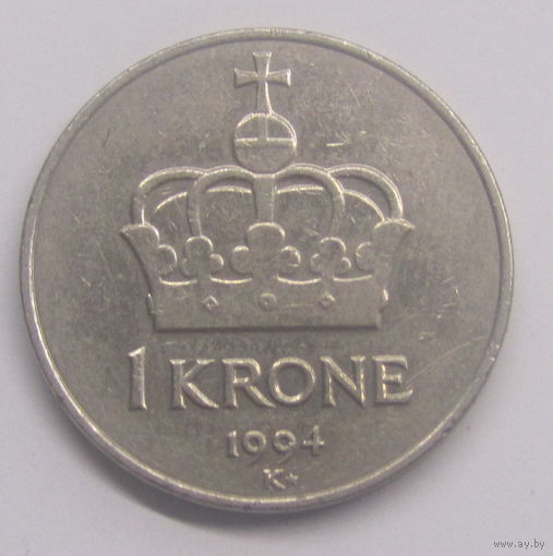 Норвегия 1 крона 1994 г