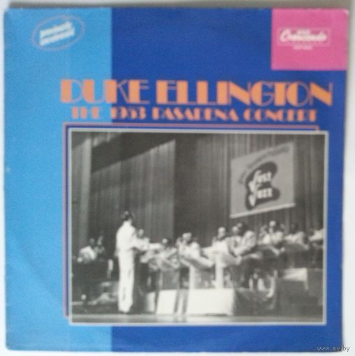 LP Duke Ellington - The 1953 Pasadena Concert (1986)