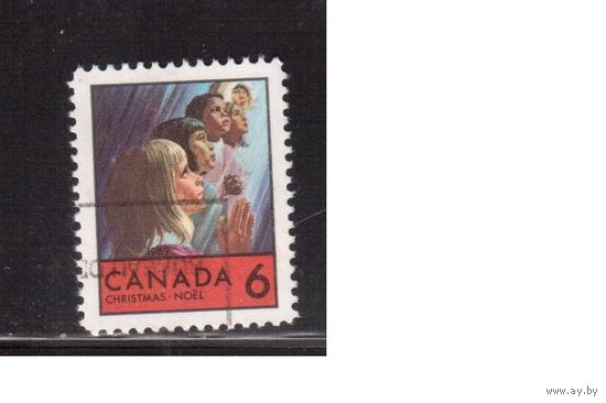 Канада-1969 (Мих.445) ,  гаш., Рождество