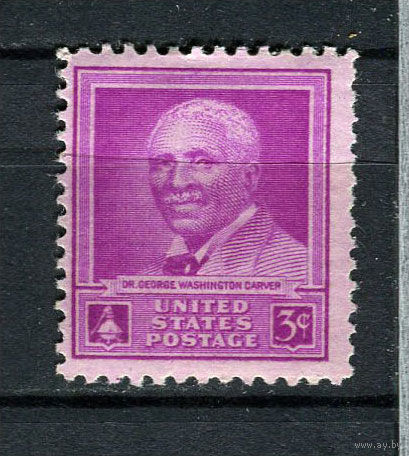 США - 1948 - Джордж Вашингтон Карвер - [Mi. 565] - полная серия - 1 марка. MH.  (Лот 76DR)