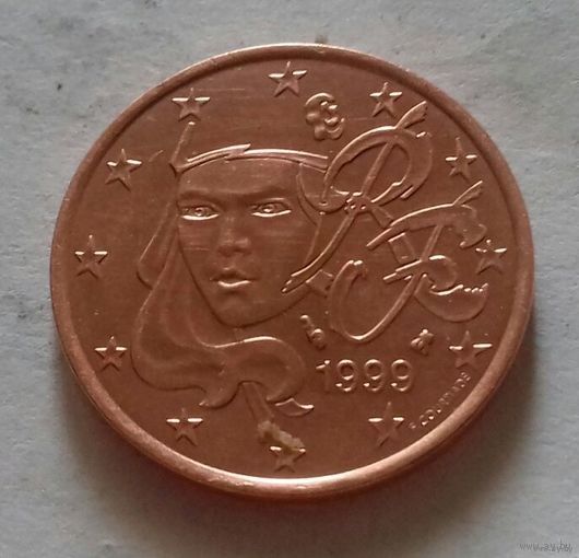 5 евроцентов, Франция 1999 г., AU