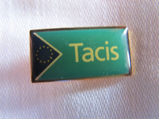 Значок программы Евросоюза TACIS (1991-2007 гг.)