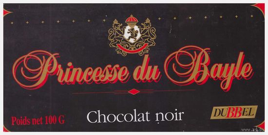 Обертка от шоколада Франция