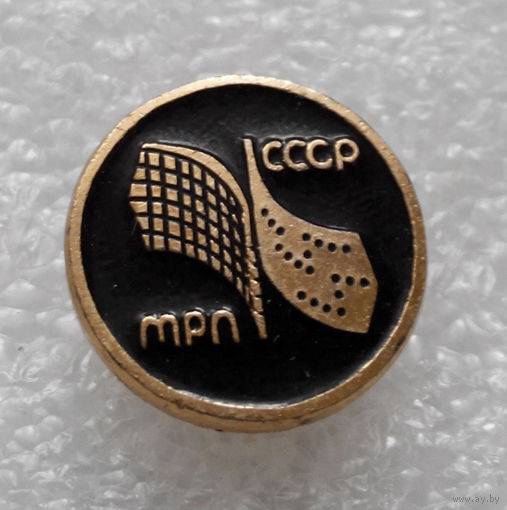 Значок. MPN СССР, что то весьма высокотехнологичное, связанное с ЭВМ #0145