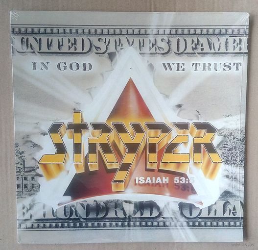 STRYPER -In God We Tust (CANADA 1988 винил LP) ЗАПЕЧАТАН ПЕРВОПРЕСС
