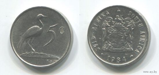 Южная Африка. 5 центов (1984)