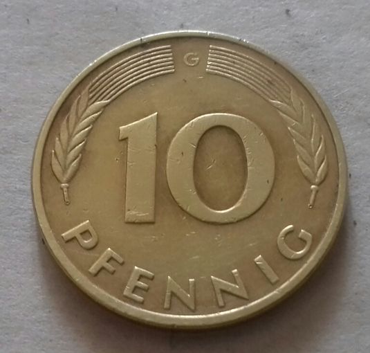 10 пфеннигов, Германия 1995 G