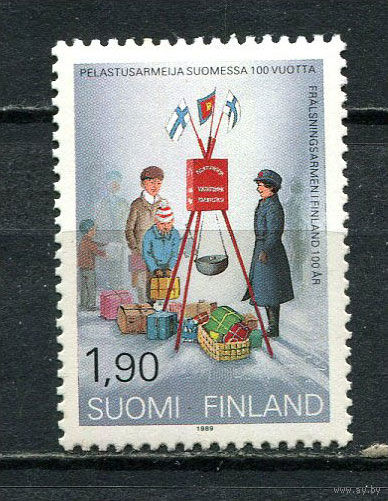 Финляндия - 1989 - Армия - [Mi. 1071] - полная серия - 1 марка. MNH.  (Лот 94Du)