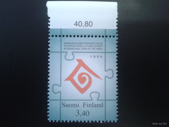 Финляндия 1994 межд. год семьи