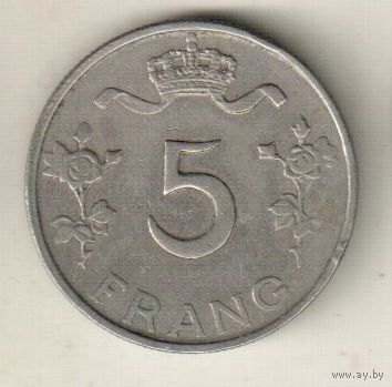 Люксембург 5 франк 1949