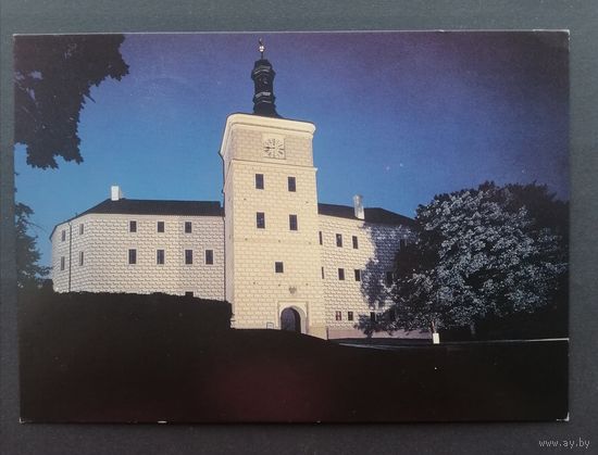 Открытка прошедшая почту. Чешская Республика.Замок