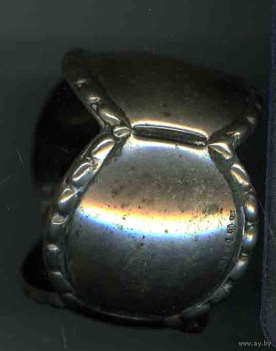 Салфетница серебро модерн 19 век 23гр