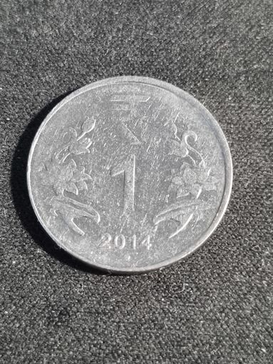 Индия 1 рупия 2014