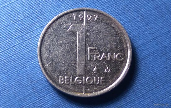 1 франк 1997 BELGIQUE. Бельгия.