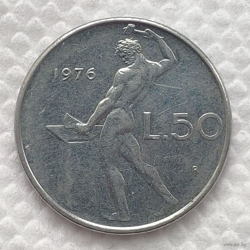 Италия 50 лир, 1956