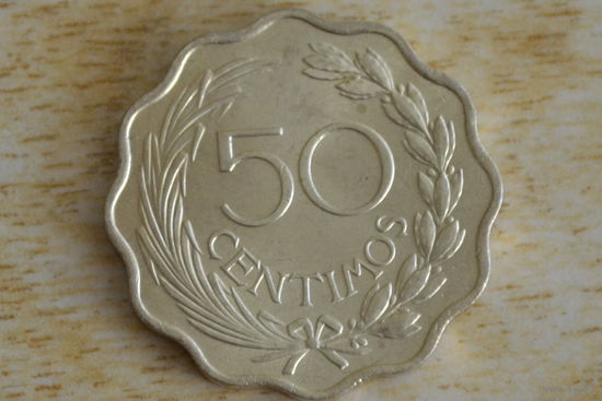 Парагвай 50 сентимо 1953