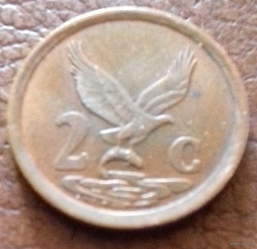 ЮАР 2 цента 1992