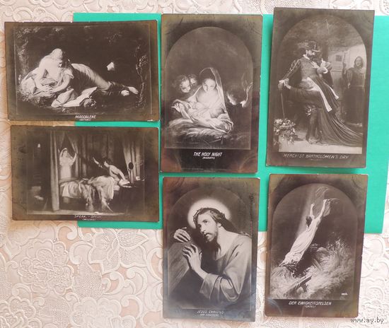 Фото РИ до 1917 г. "Шедевры Дрезденской галереи"