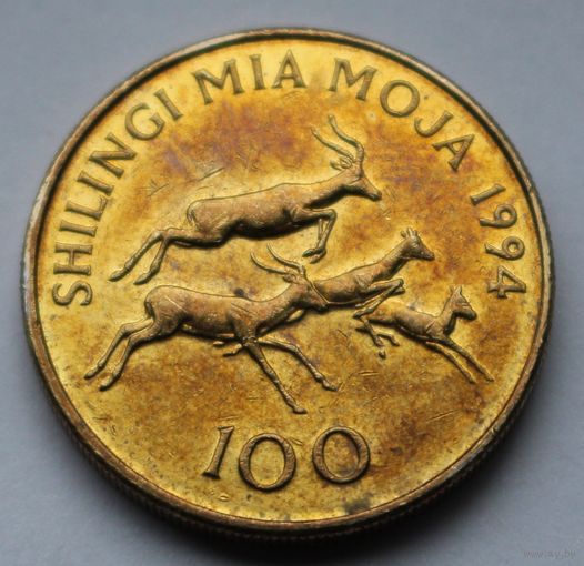 Танзания, 100 шиллингов 1994 г.