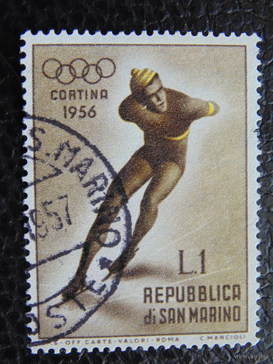Сан-Марино 1955г. Спорт.