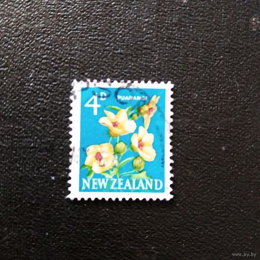 Марка Новая Зеландия 1960 год Цветы