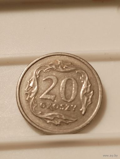 20 грошей 1991 г. Польша