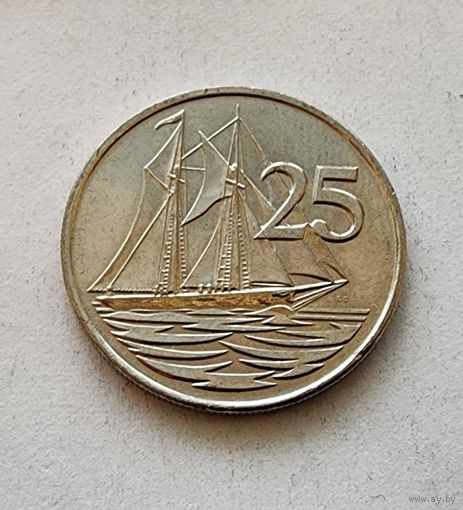 Каймановы острова 25 центов, 2017