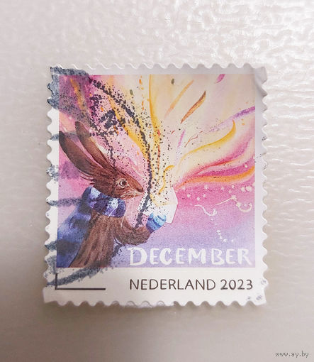 Нидерланды 2023. Декабрьские марки. Новый год. Рождество