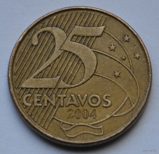 Бразилия, 25 сентаво 2004 г.