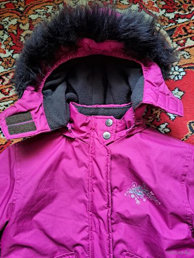 Куртка бордовая на 2.5-4г, б.у,на холодную осень-зиму