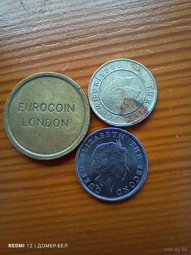 Чили 10 песо 1998, Индия 2 рупия 2009, Бразилия 50 центов 2013 -97