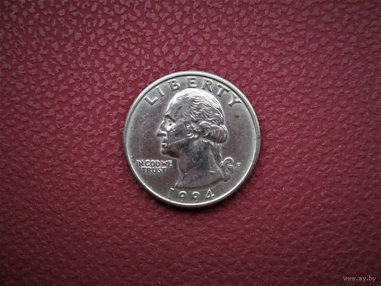 КВОТЕР 25 центов США 1994г.