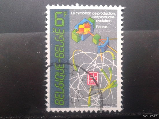 Бельгия 1982 Модель атома, радиоизотопы