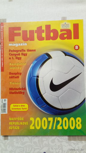 Журнал "Futbal". 2007. Словакия.