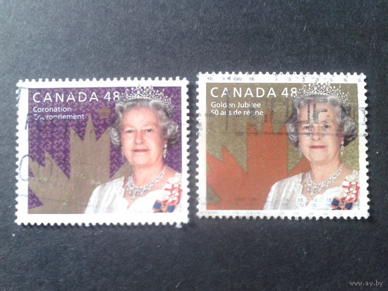 Канада 2002-2003 королева Елизавета 2, 50 лет на троне