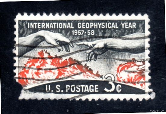 США.Ми-727.Международный геофизический год.1958.
