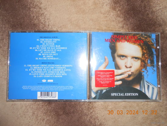 Simply Red – Men And Women /CD