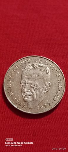 Германия, 2 марки 1990 (J).