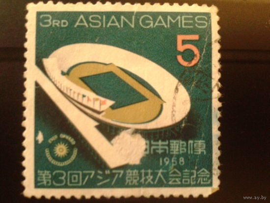 Япония 1958 стадион в Токио