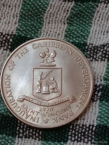 Сент -винсент и Гренадины 4 доллара 1970