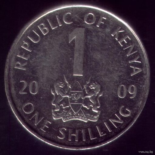 1 Шиллинг 2009 год Кения