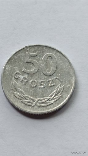 Польша. 50 грошей 1985 года