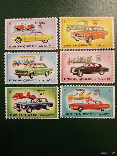 ОАЭ 1972. ЭльКайван. Классические автомобили. Полная серия
