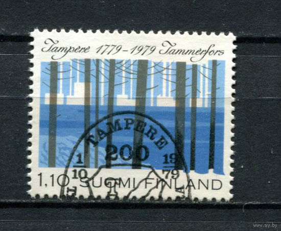 Финляндия - 1979 - 200 лет г. Тампере - [Mi. 848] - полная серия - 1 марка. Гашеная.  (Лот 173AY)