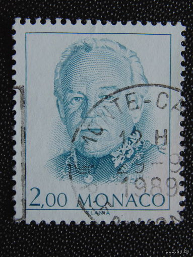 Монако 1989 г. Князь Ренье III.