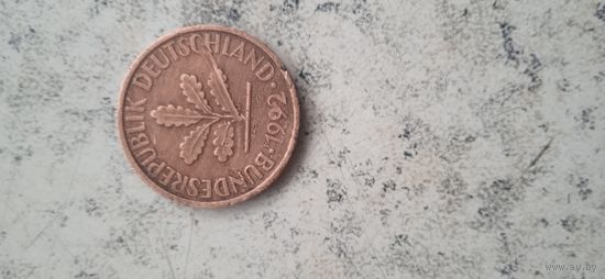 Монета 2 пфеннига