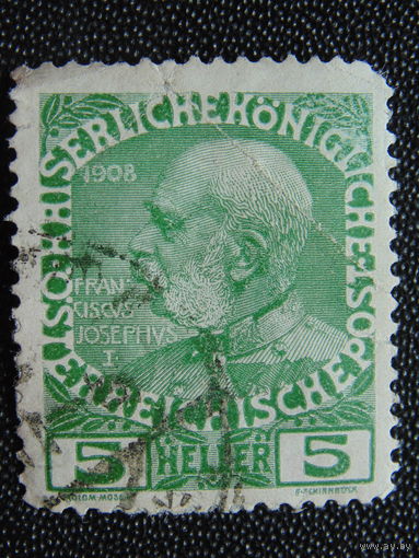 Австрия 1908 г. Франц Иосиф I.