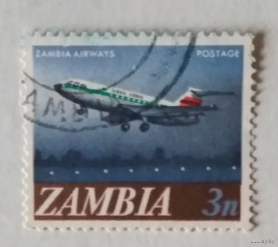 Замбия. Самолет