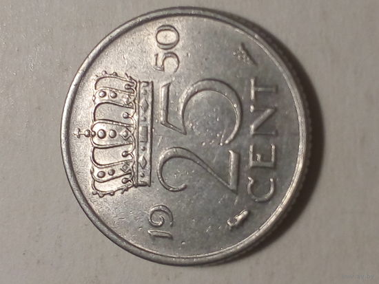 25 цент Нидерланды 1950
