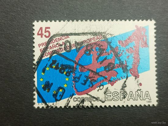 Испания 1989. Председательство Испании в ЕЭС. Полная серия